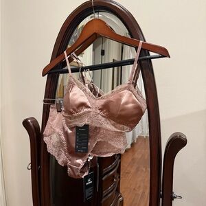 SilkSilky Silk Blend Bra Panty Set